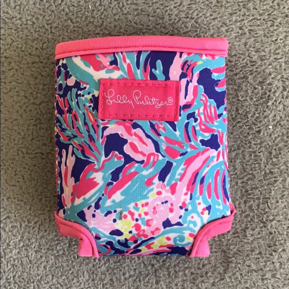 Lily Pulitzer koozie drink holder